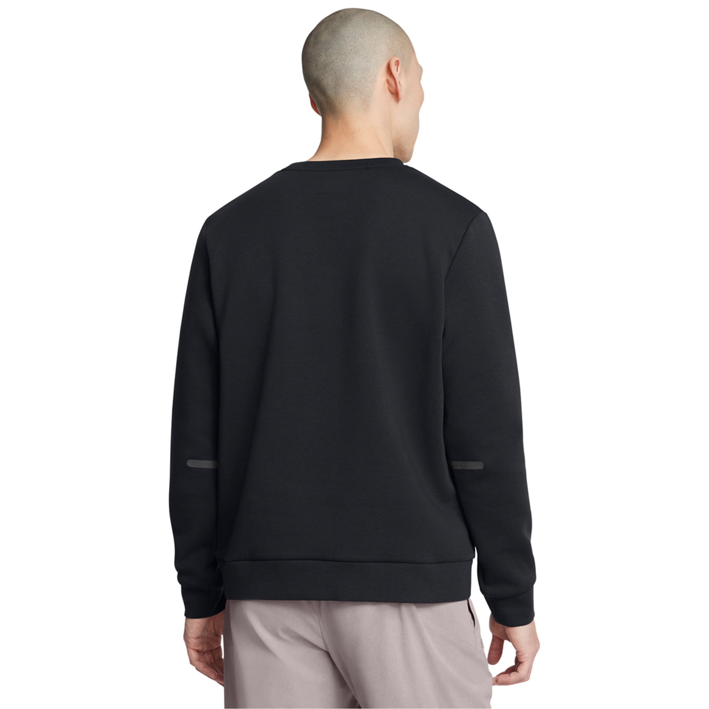 Sweatshirt Casual de Homem Ua Unstoppable Flc Crew Eu-Blk Preto-2