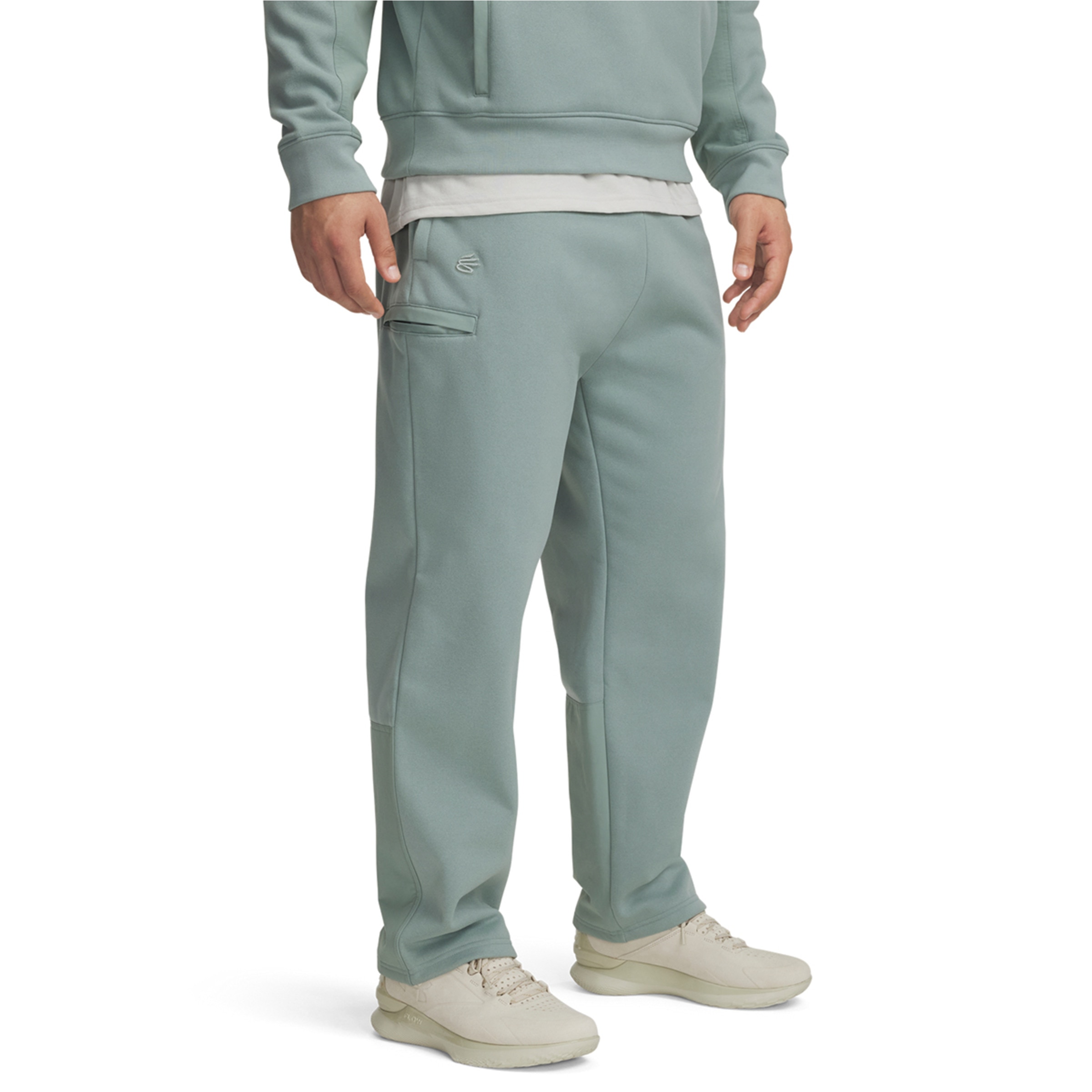 Calças de Homem Curry DNA Fleece Pant Verde-1