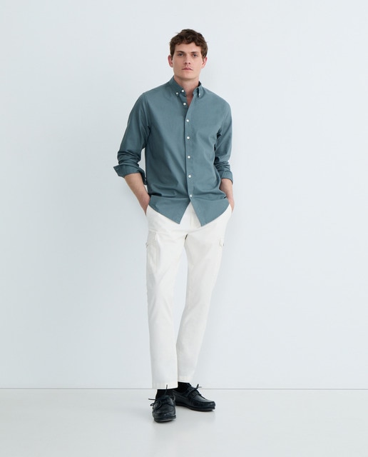 Imagen 0 de Pantalón hombre chino cargo slim fit