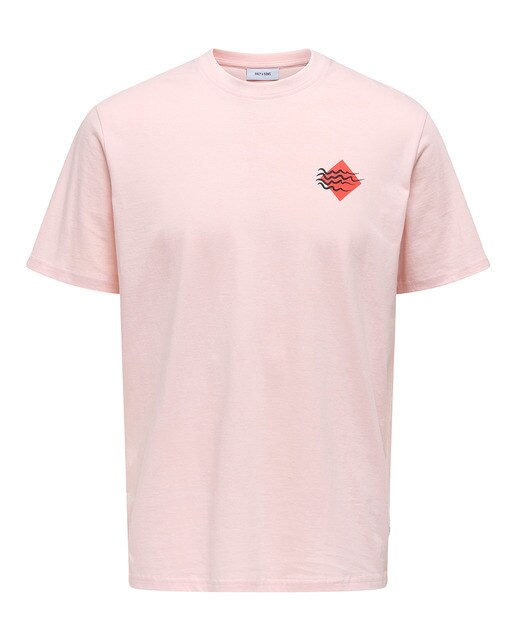 Imagem 0 de T-shirt com Manga Curta e Decote Redondo