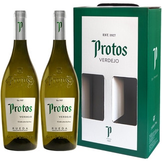 vino blanco verdejo DO Rueda Estuche 2 botellas 75 cl - Protos