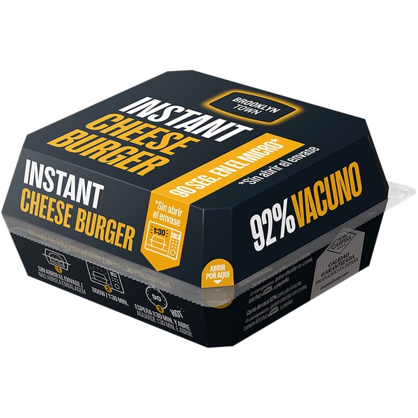 cheeseburger container 210 g