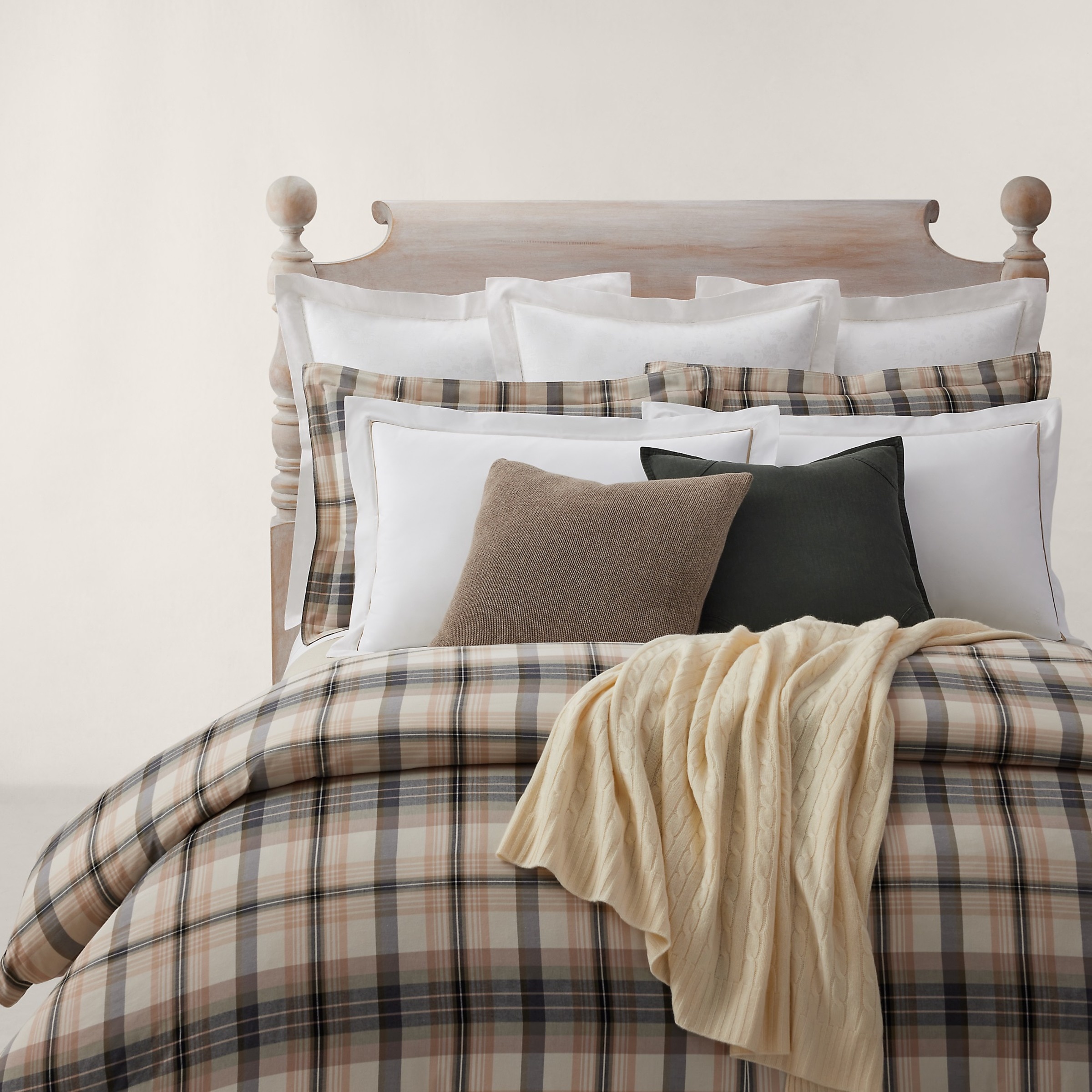 Funda nórdica algodón Adelina Ralph Lauren Home Beige-2