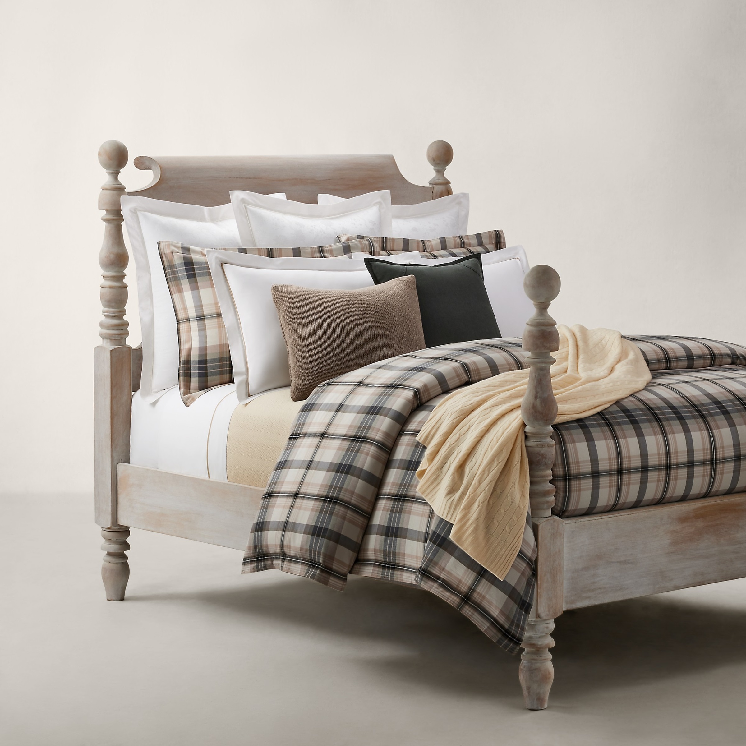 Funda nórdica algodón Adelina Ralph Lauren Home Beige-1