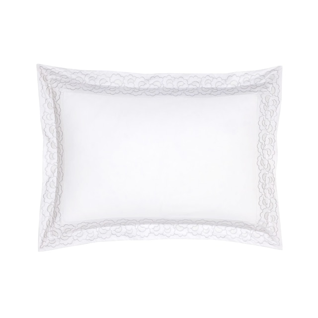 Imagem 0 de Fronha de Algodão e Cetim Festons