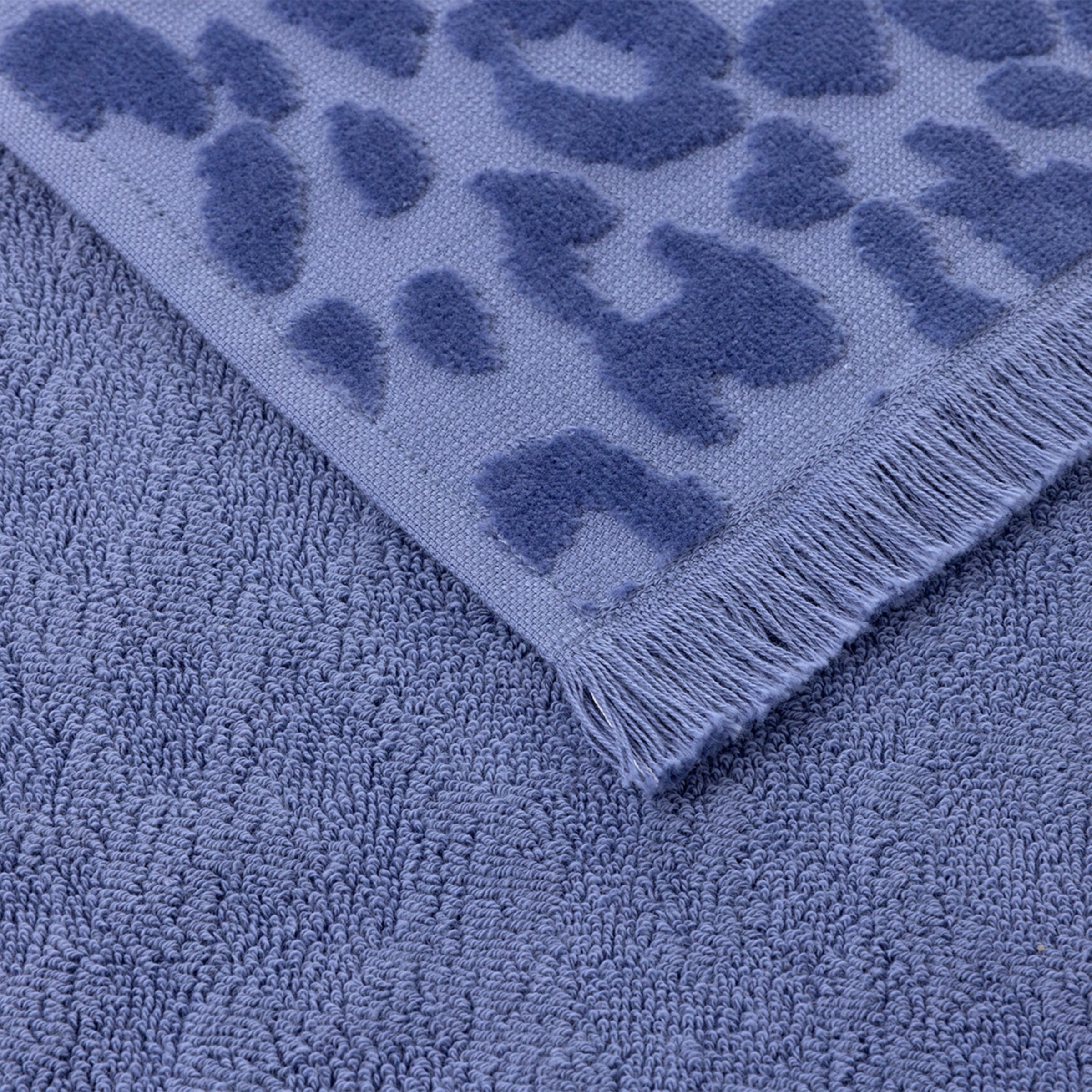 Toalha de Banho de Algodão 570 g/m2 Vittorio Azul-3