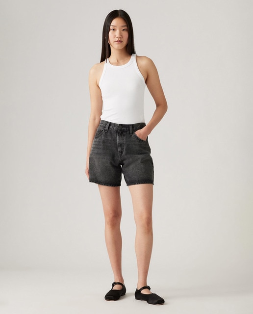 Imagen 0 de Short vaquero de mujer High Baggy™