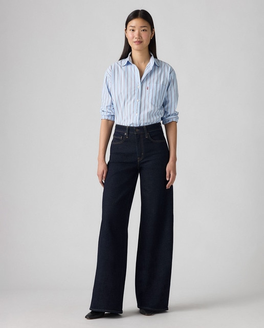 Imagen 0 de Vaquero recto de mujer 728™ High Rise Wide Leg