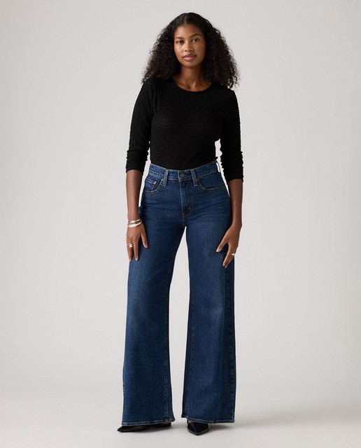 Imagen 0 de Vaquero recto de mujer 728™ High Rise Wide Leg