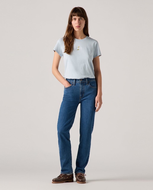Imagen 0 de Vaquero recto 724™ High Rise Straight de mujer tiro alto