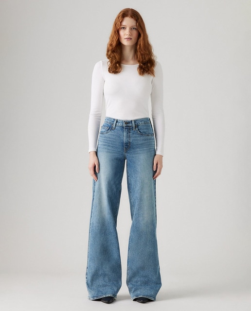 Imagem 0 de Jeans Straight 728™ High Rise Wide Leg