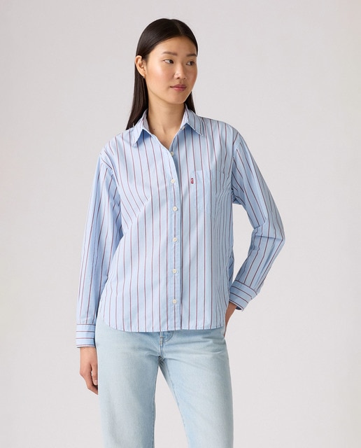 Imagem 0 de Camisa de mulher com manga comprida