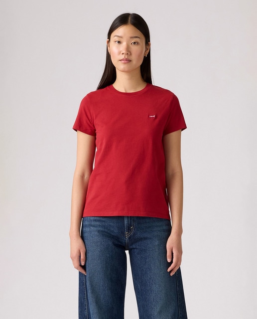 Imagem 0 de T-shirt de mulher com manga curta e decote redondo