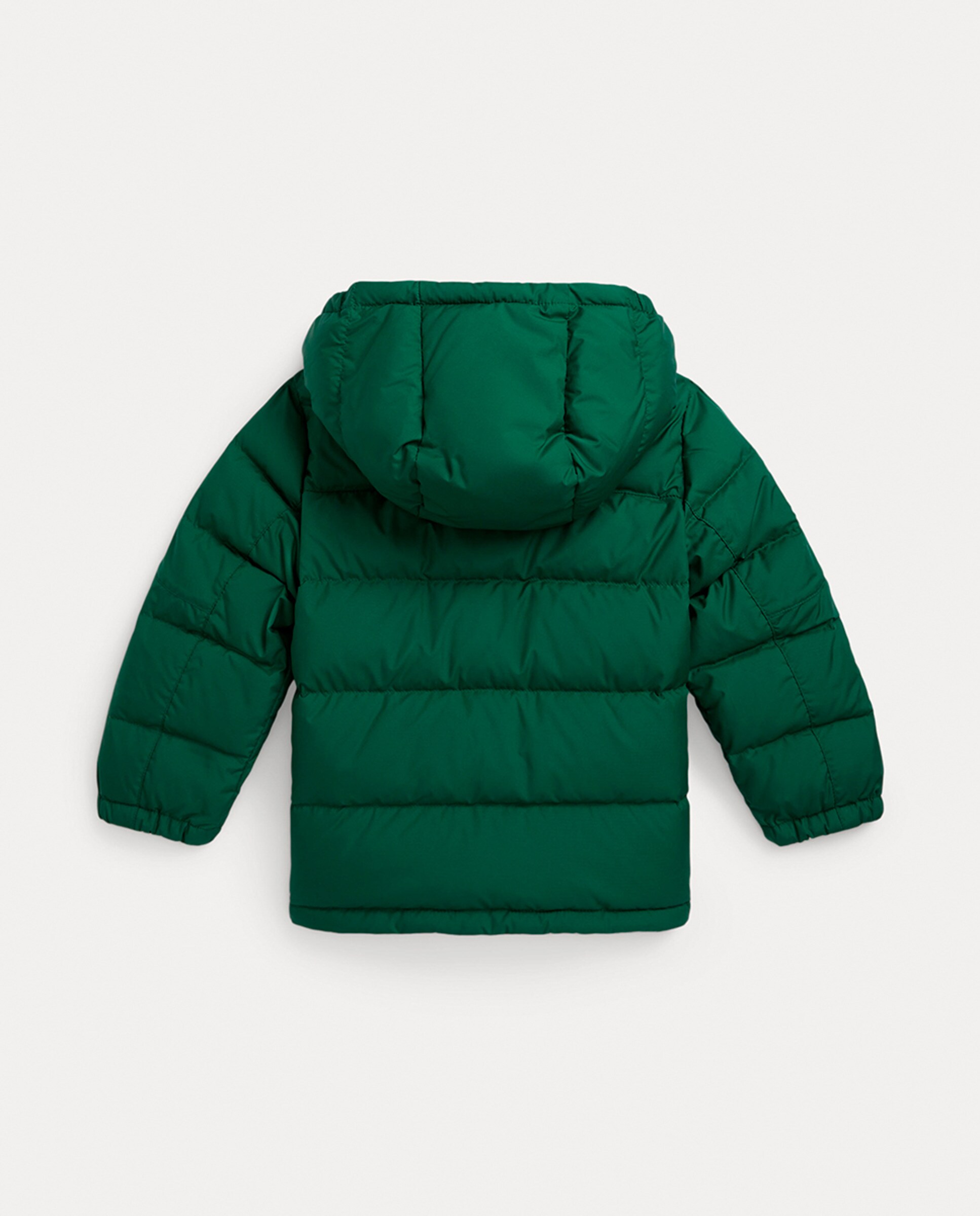 Blusão Acolchoado de Penugem Ripstop Verde-2