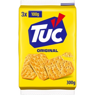 Crackers Pack 3 embalagem 100 g - Tuc