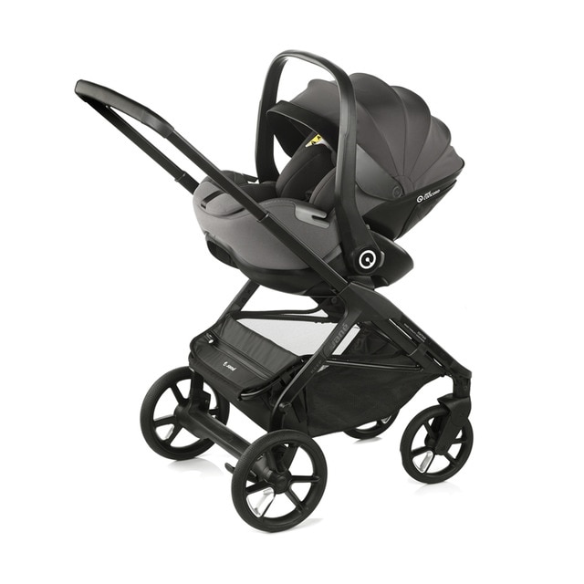 Pack Jané carrito Keep con 2 sillas de coche y accesorios marrón y gris Marrón-11