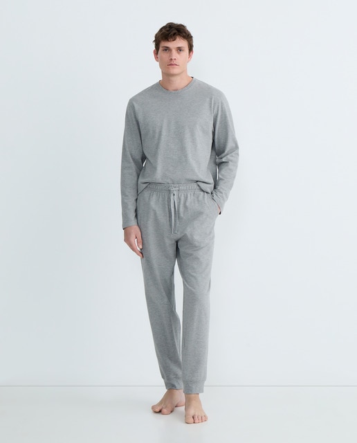 Imagem 0 de Pijama Comprido Liso