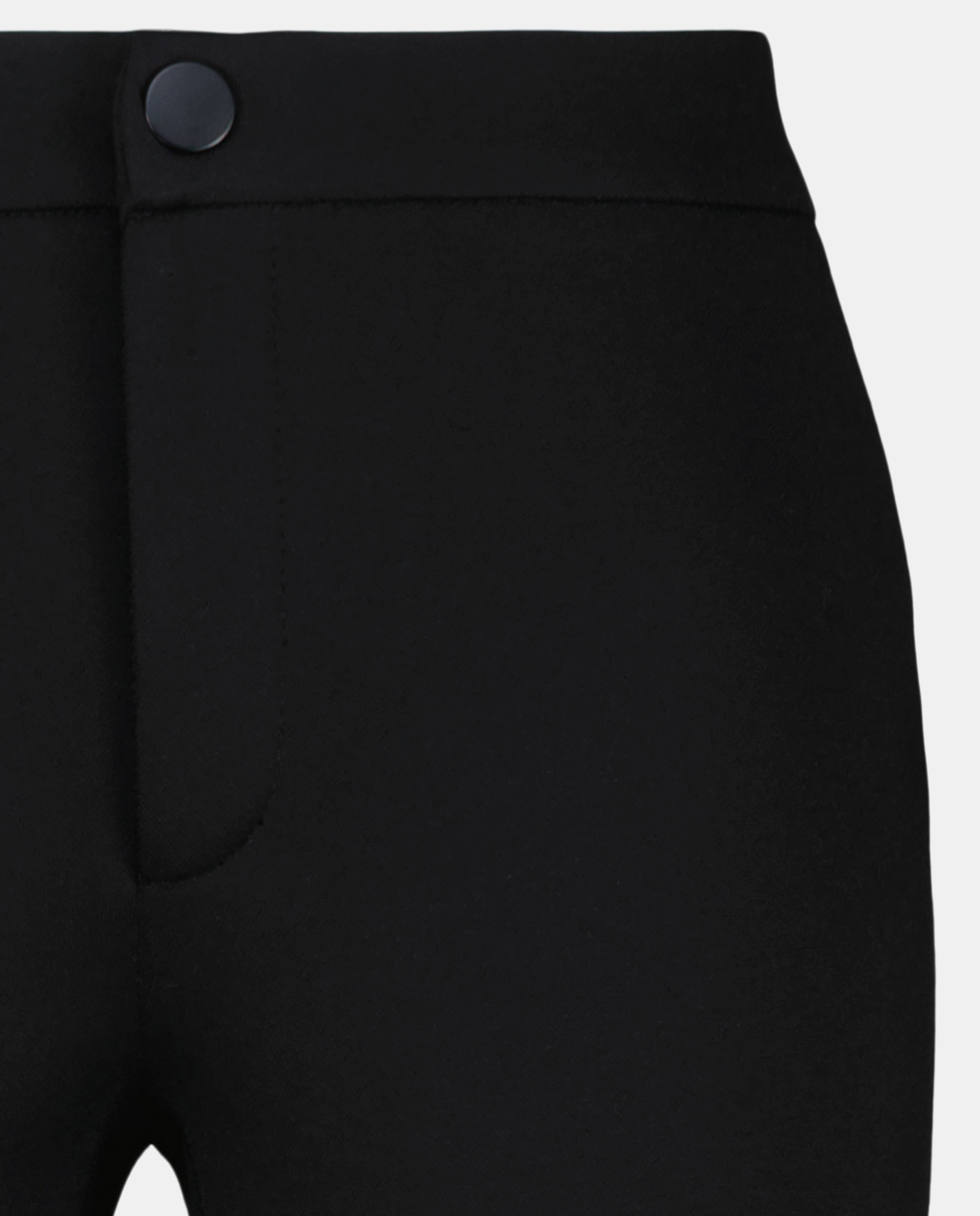 Pantalón punto mujer Negro-5
