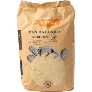 pan rallado sin gluten y sin lactosa paquete 400 g - Panceliac