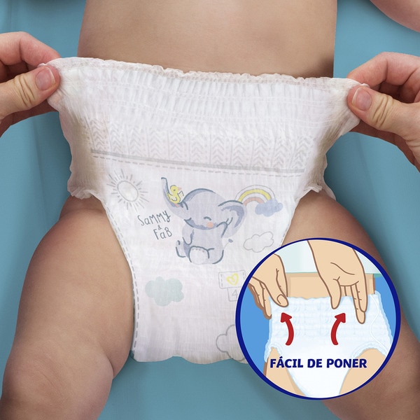 Acticity Pants Windeln 12 bis 17 kg Größe 5 extra weich 2er-Pack Taschen 38 Einheiten