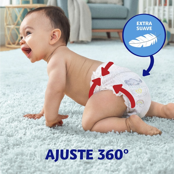 Activity Pants Windeln 9-15 kg Größe 4 extra weich 2er-Pack Taschen 43 Einheiten