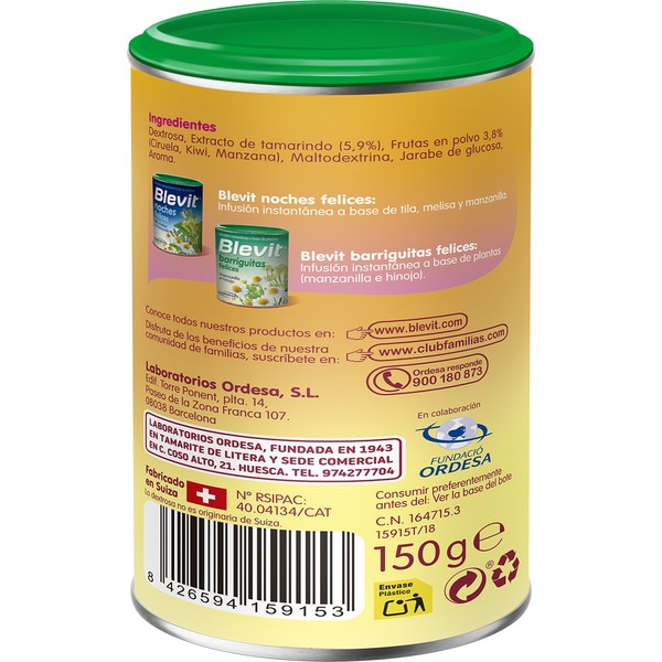 Abführende Zubereitung für Getränke mit Pflaume, Tamarinde und Kiwi Topf 150 g