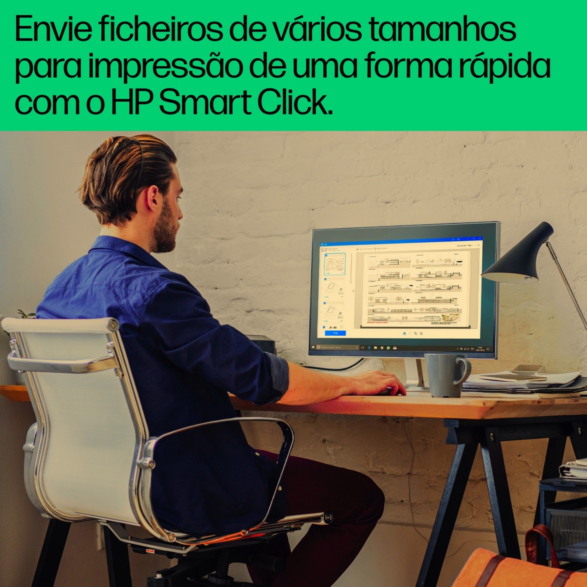 Impressora HP OfficeJet Pro 9730e Multifunções A3, fax digital, Wi-Fi Branco-8