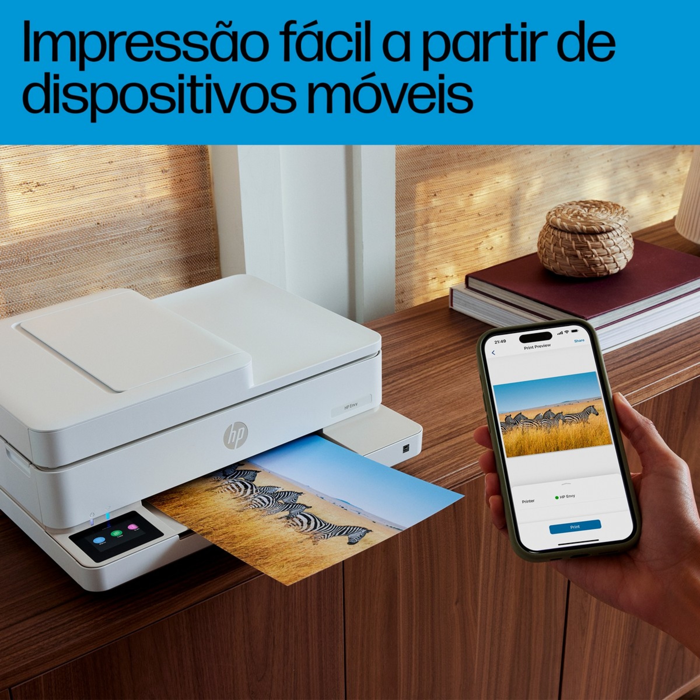 Impressora Multifunções HP Envy 6530e All-In-One 6
