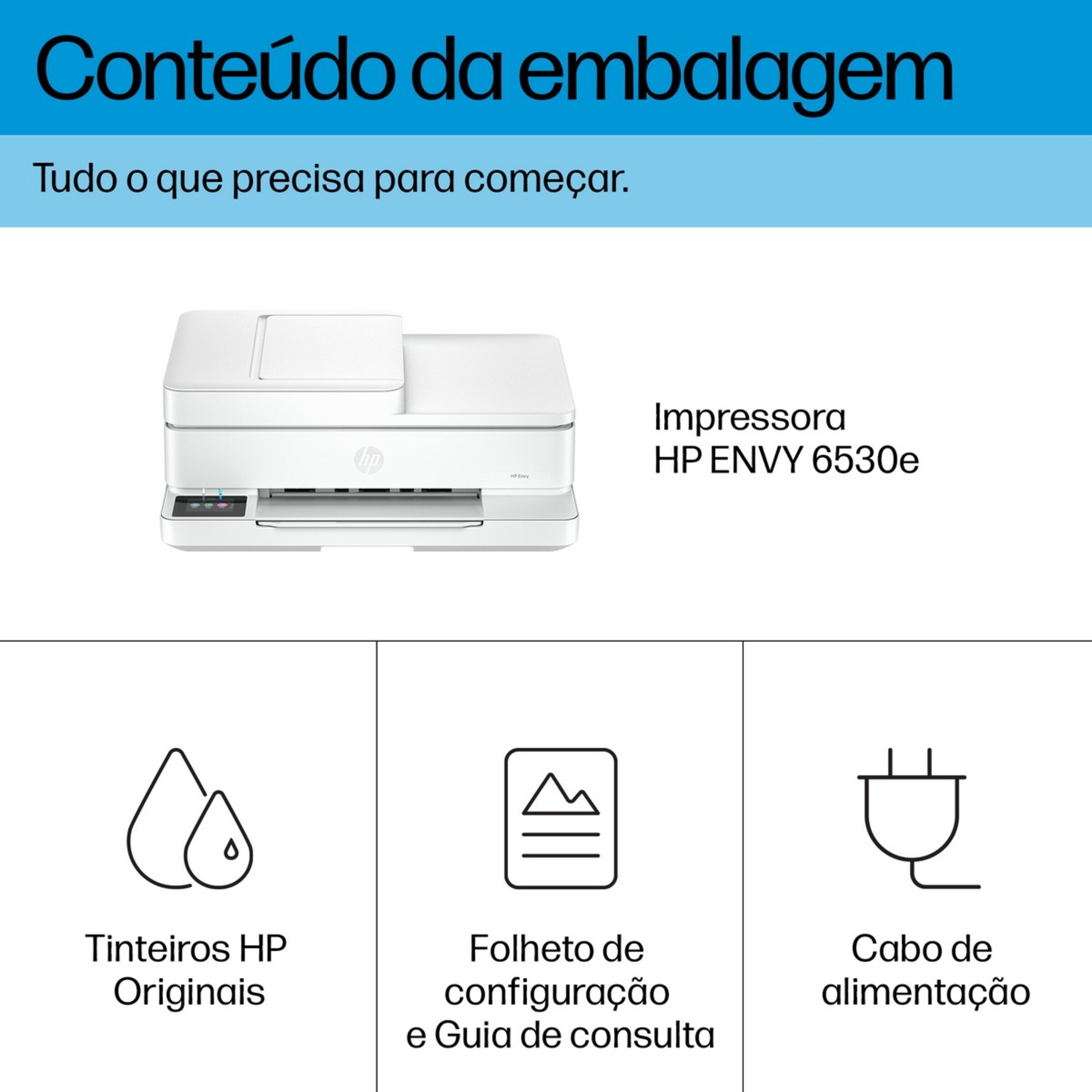 Impressora Multifunções HP Envy 6530e All-In-One 12