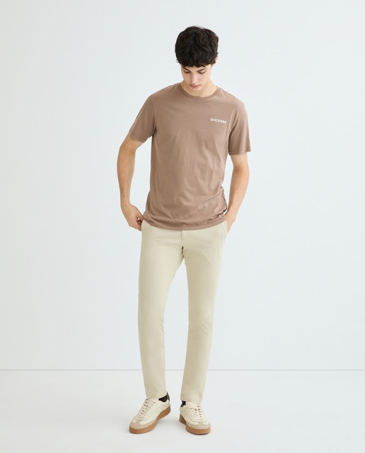 Imagen 0 de Pantalón de hombre estilo chino casual, skinny fit.