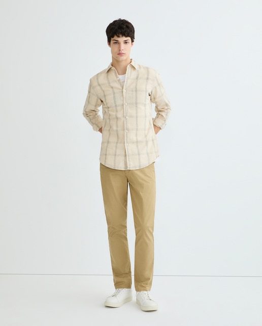 Imagem 0 de Calças Chino Casual, Original Chino, Slim Fit.
