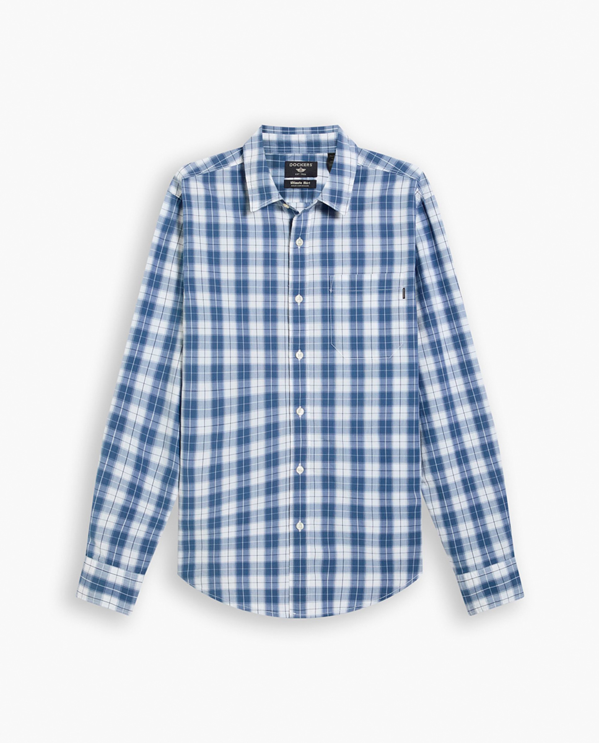 Camisa com Bolso Azul-2