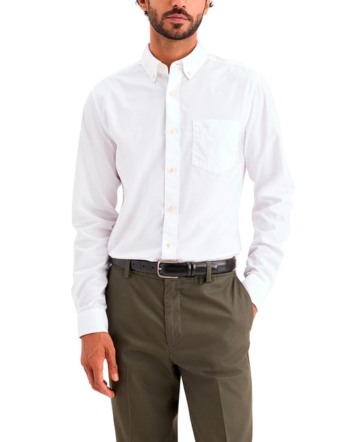 Imagen 0 de Camisa de hombre antimanchas, sin planchado
