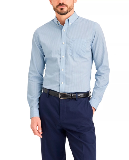 Imagen 0 de Camisa de hombre antimanchas, sin planchado