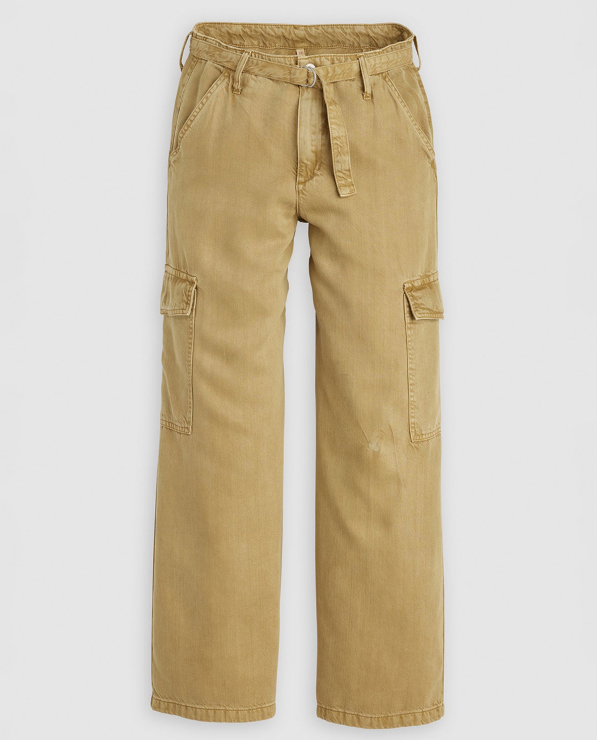 Calças Regular Baggy Dad Cargo™ Camel-5