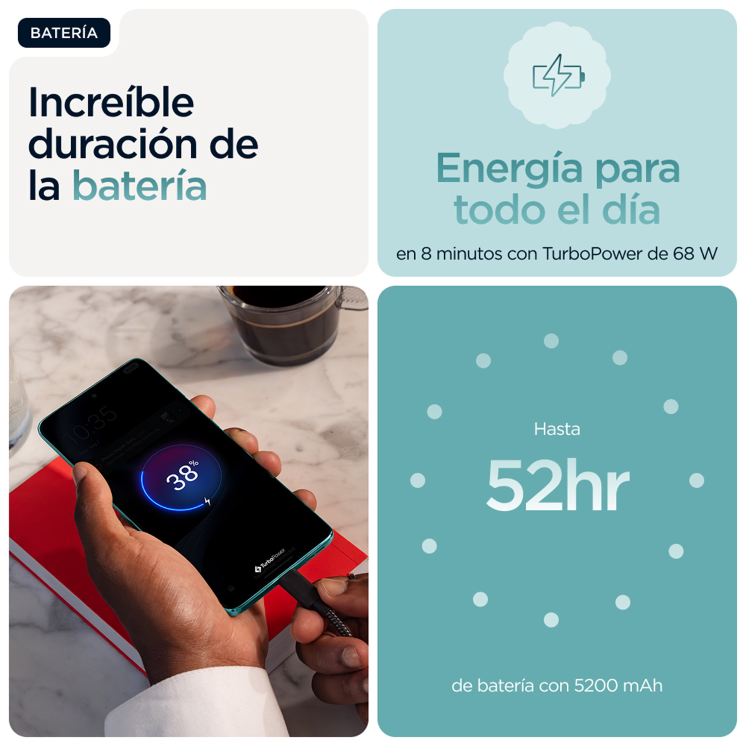 Motorola Edge 60 Fusion 8GB + 256GB móvil libre Amazonita-13