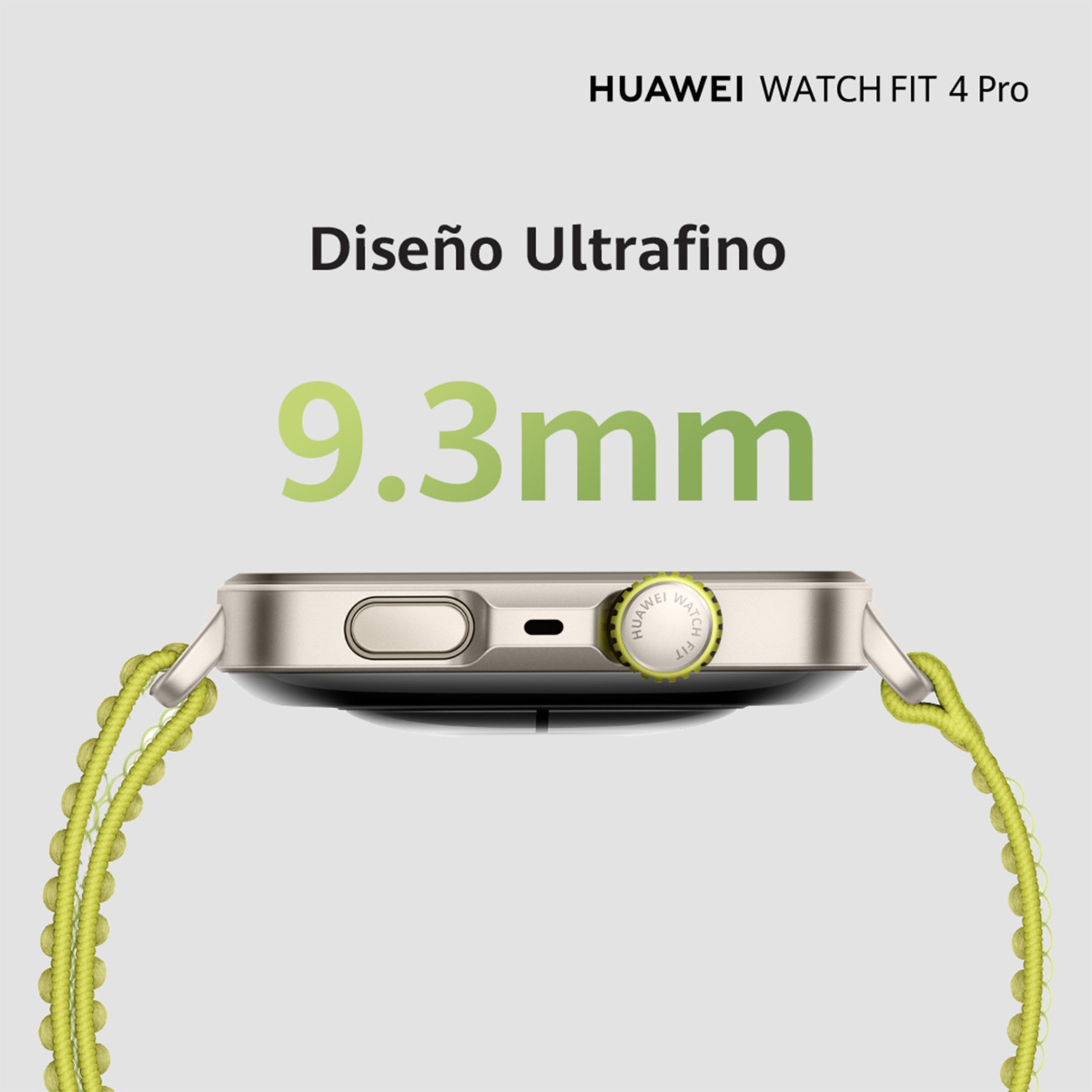 Huawei Watch Fit 4 Pro Verde Smartwatch Titanio-16