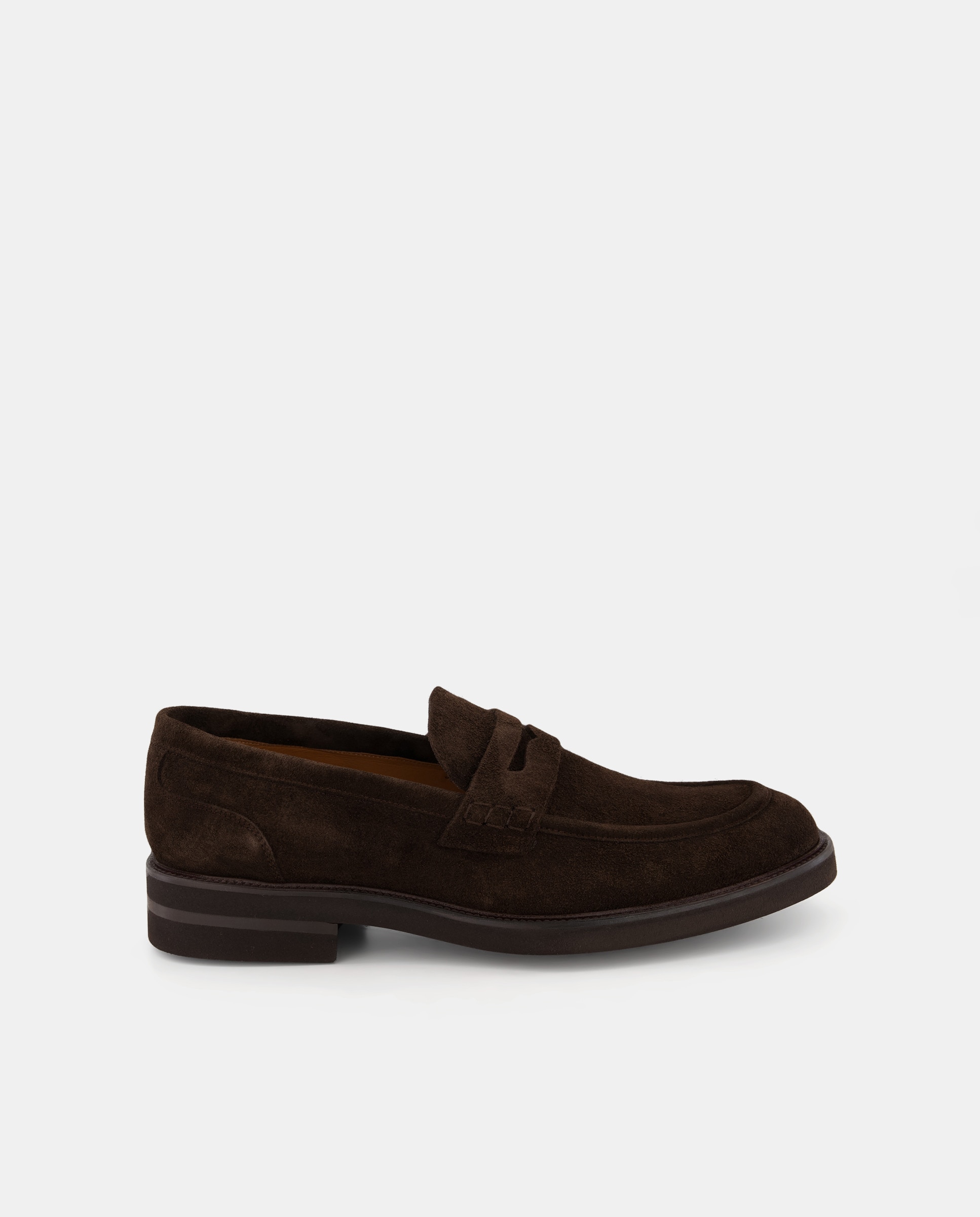 Mocassins de Camurça 700 Castanho-1