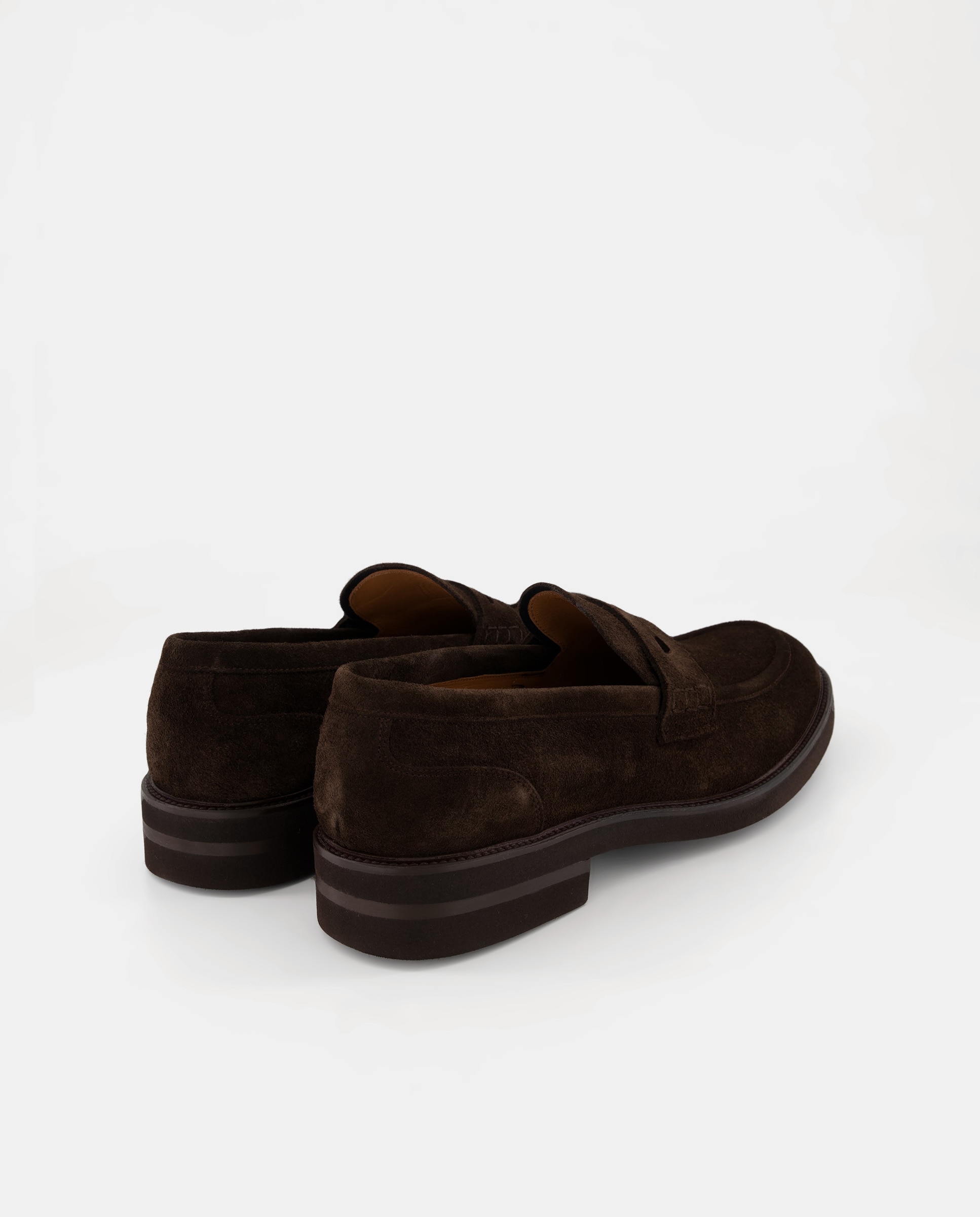 Mocassins de Camurça 700 Castanho-3