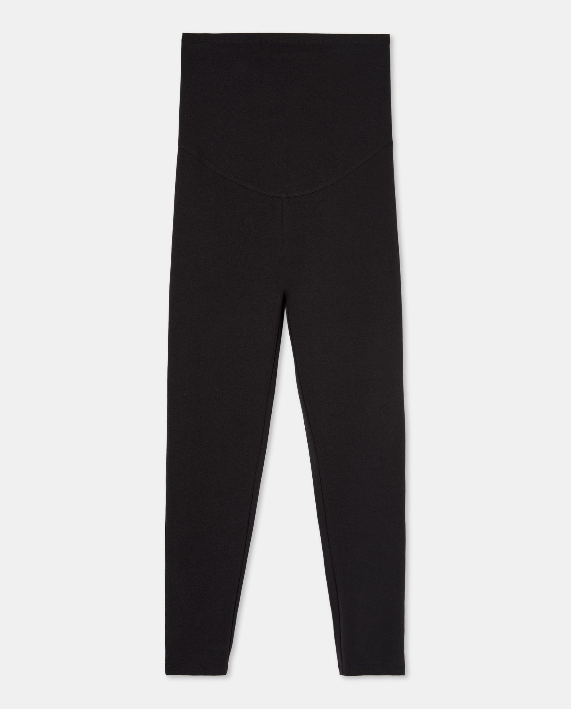 Leggings de Malha de Pré-Mamã - Preto Preto-4