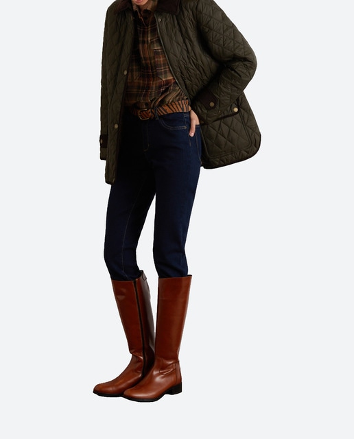 Imagen 0 de Chaqueta corta tipo Husky de mujer