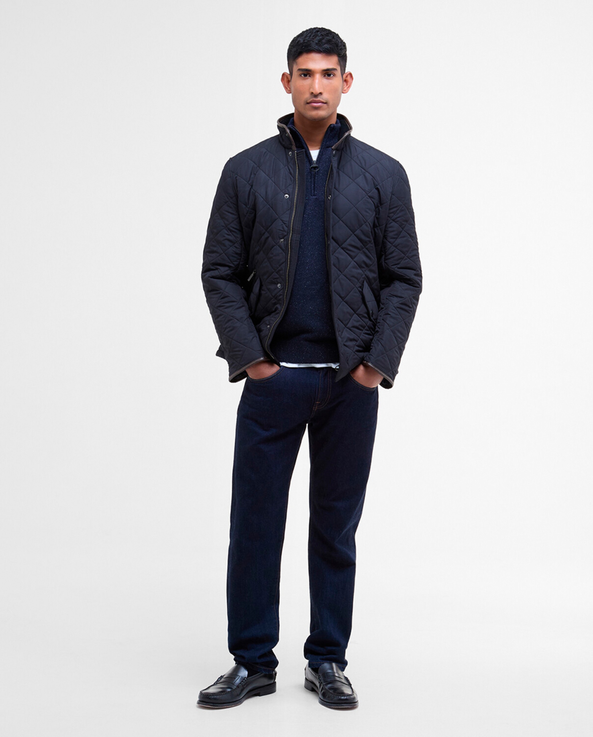 Imagen 7 de Chaqueta liddesdale quilted de hombre - Barbour - Azules Azules