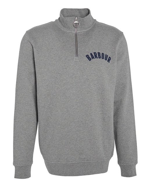 Imagen 0 de Sudadera de cuello redondo con logo de barbour de hombre