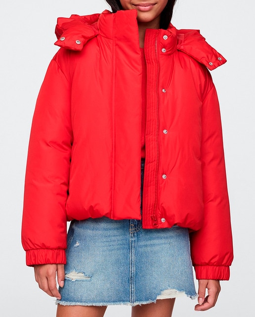 Imagen 0 de Plumífero de niña con cremallera