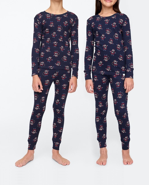 Imagen 0 de Pijama de niño estampado con camiseta de manga larga y pantalón largo