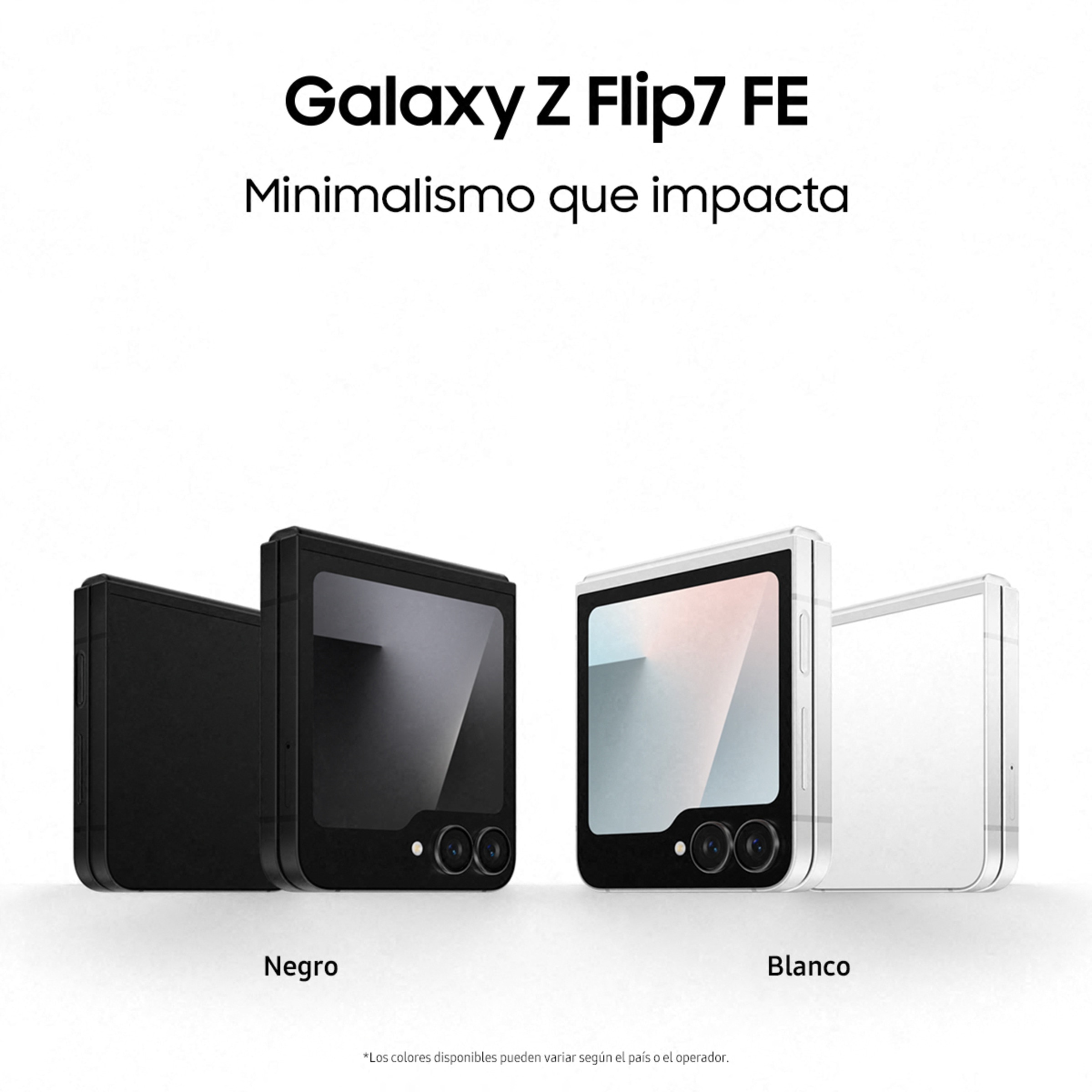 Samsung Galaxy Z Flip7 FE 8GB + 128GB móvil libre Negro-2