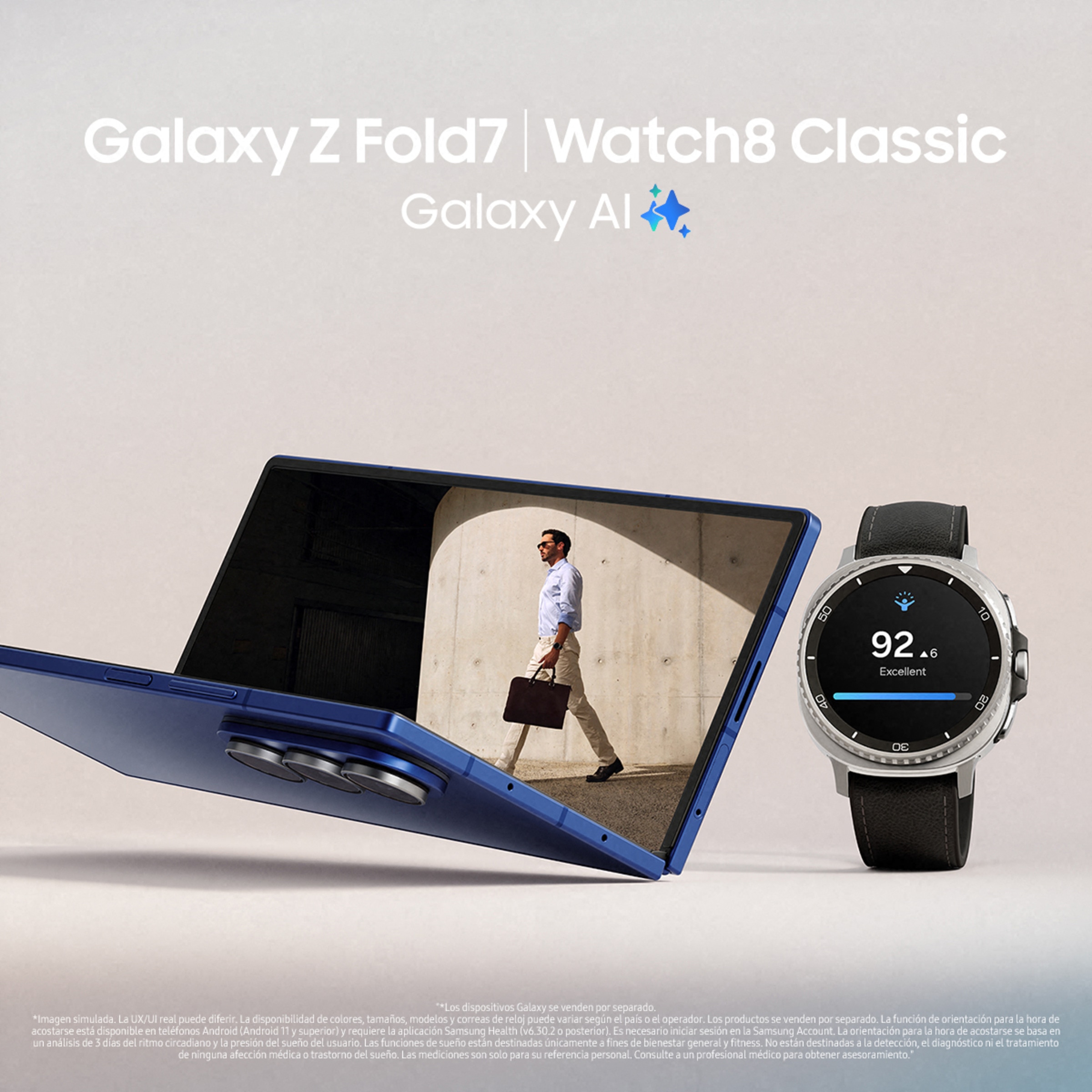 Samsung Galaxy Z Fold7 12GB + 256GB móvil libre Azul Intenso-7