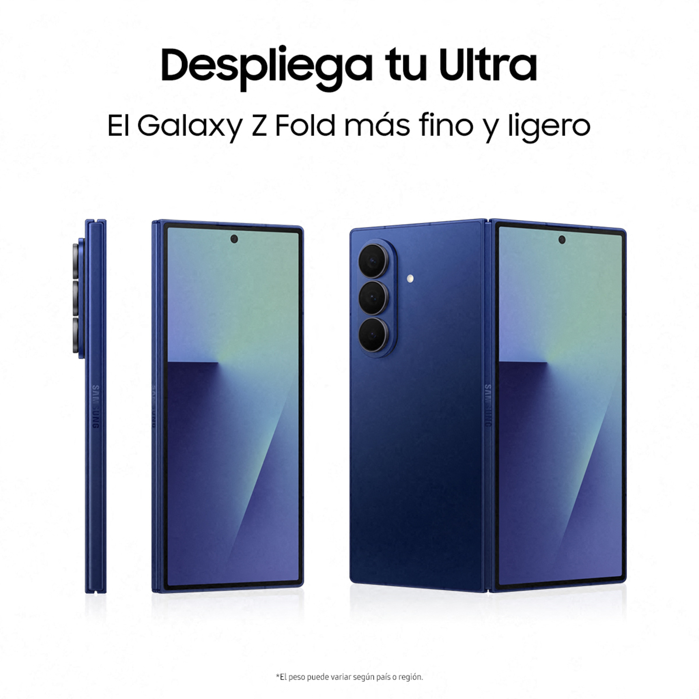 Samsung Galaxy Z Fold7 12GB + 256GB móvil libre Azul Intenso-3