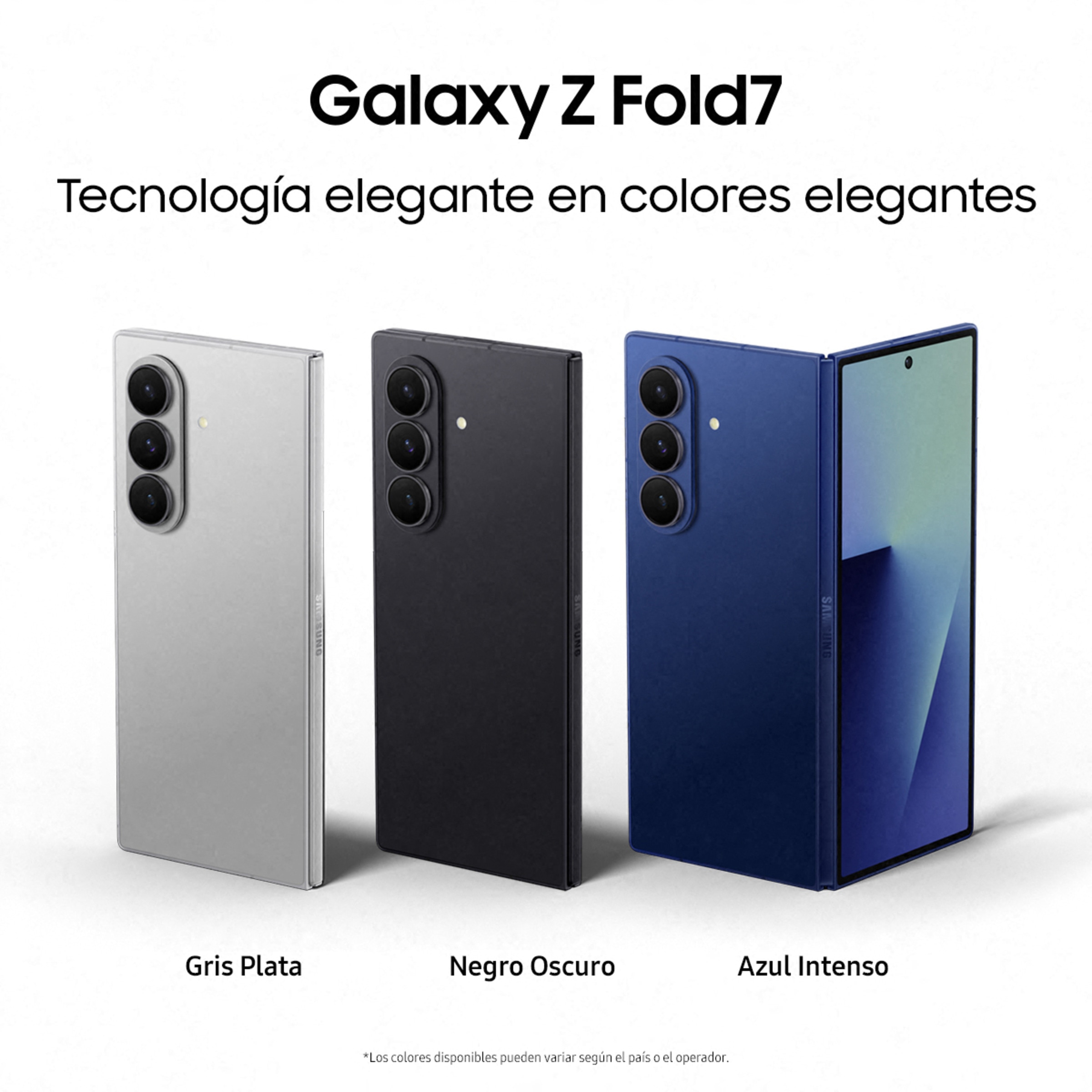 Samsung Galaxy Z Fold7 12GB + 256GB móvil libre Azul Intenso-2