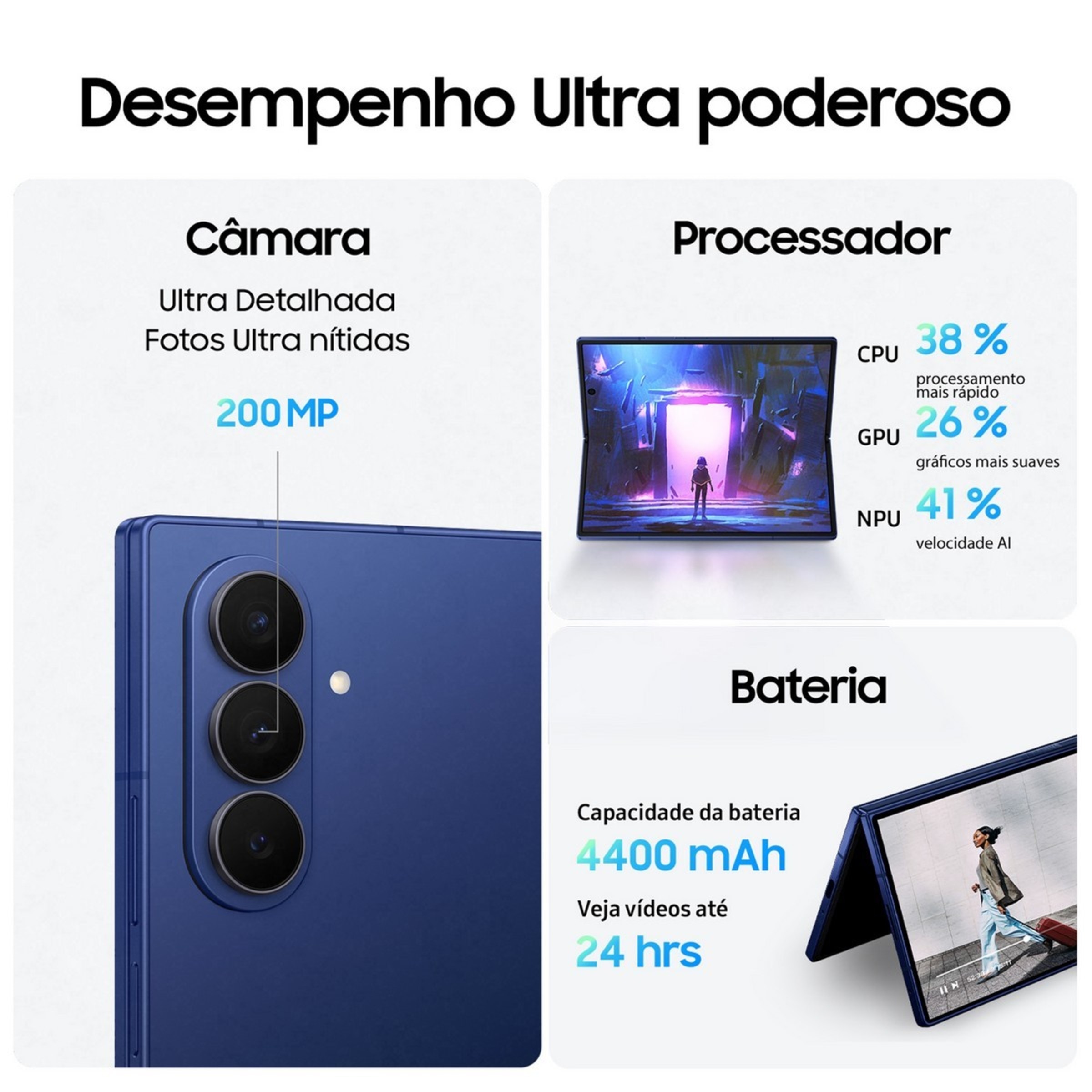 Samsung Galaxy Z Fold 7 12GB + 512GB Azul Intenso-4